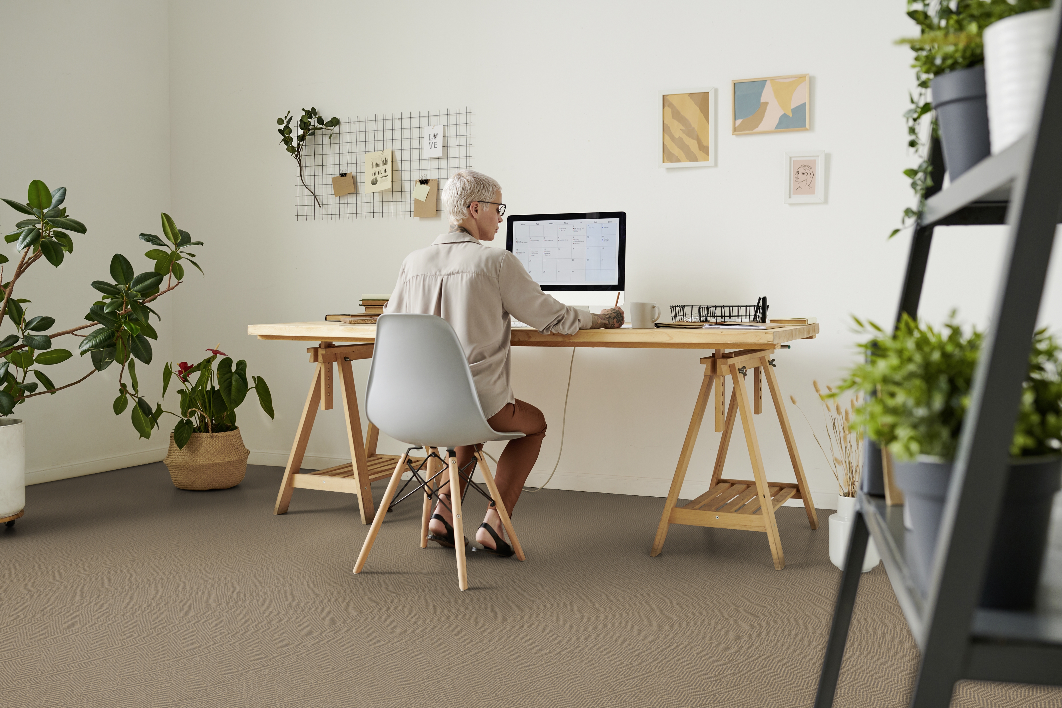 Gerflor Dekor Sisal Naturel - Büro Homeoffice