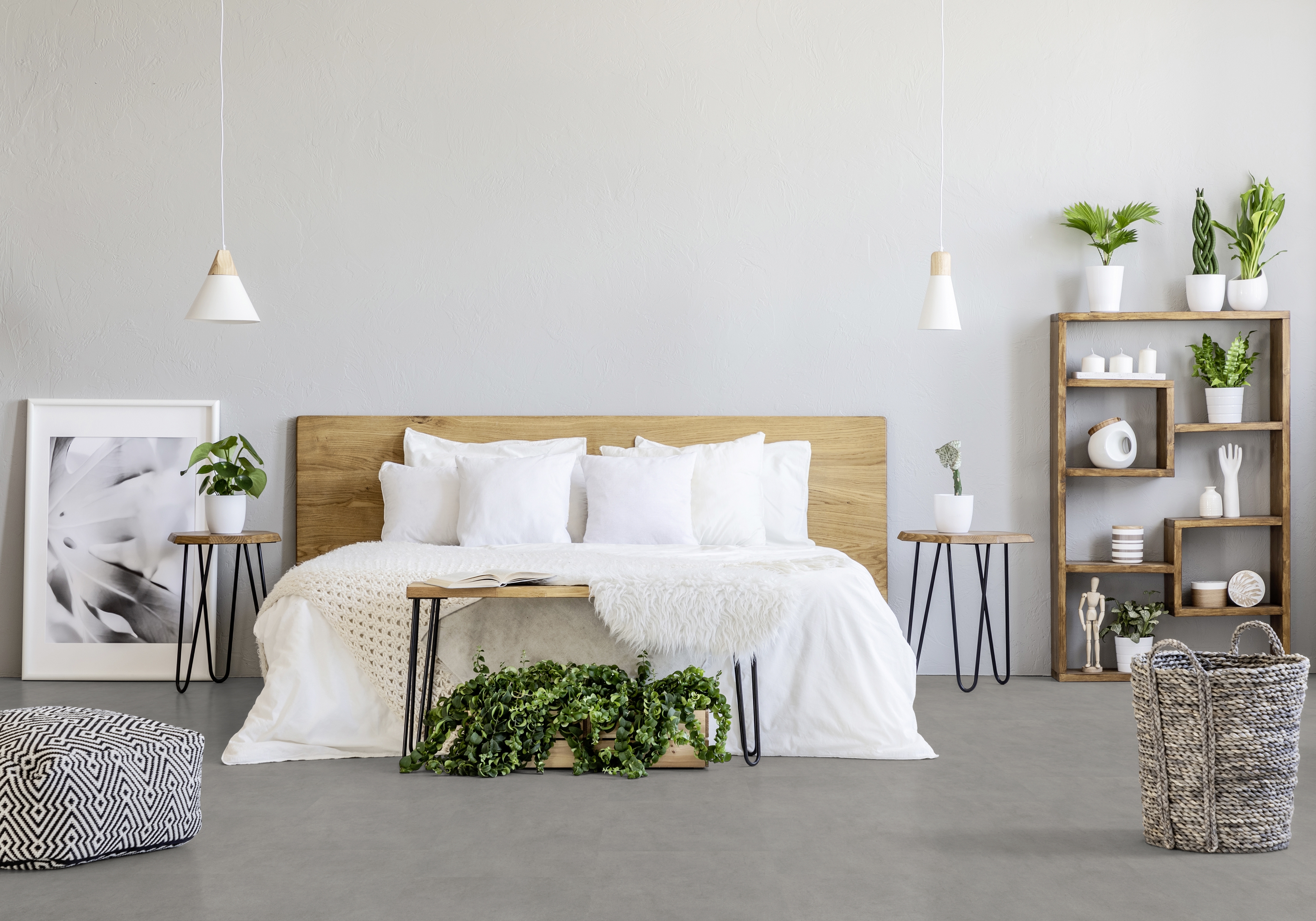 Gerflor Dekor Shade Grey - Schlafzimmer Betonoptik