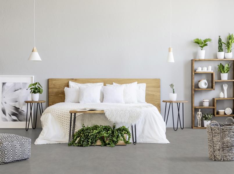 Gerflor Dekor Shade Grey - Schlafzimmer Betonoptik