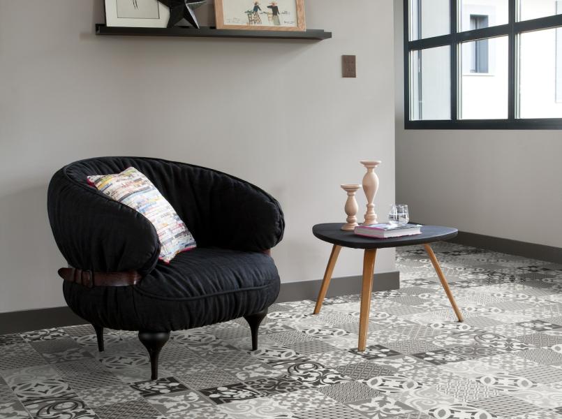 Gerflor Dekor Provence B&amp;W - Sessel