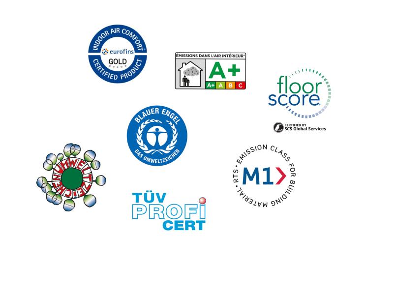 Gerflor Produktlabels AT mit ÖUZ Gerflor Produktlabels AT mit ÖUZ