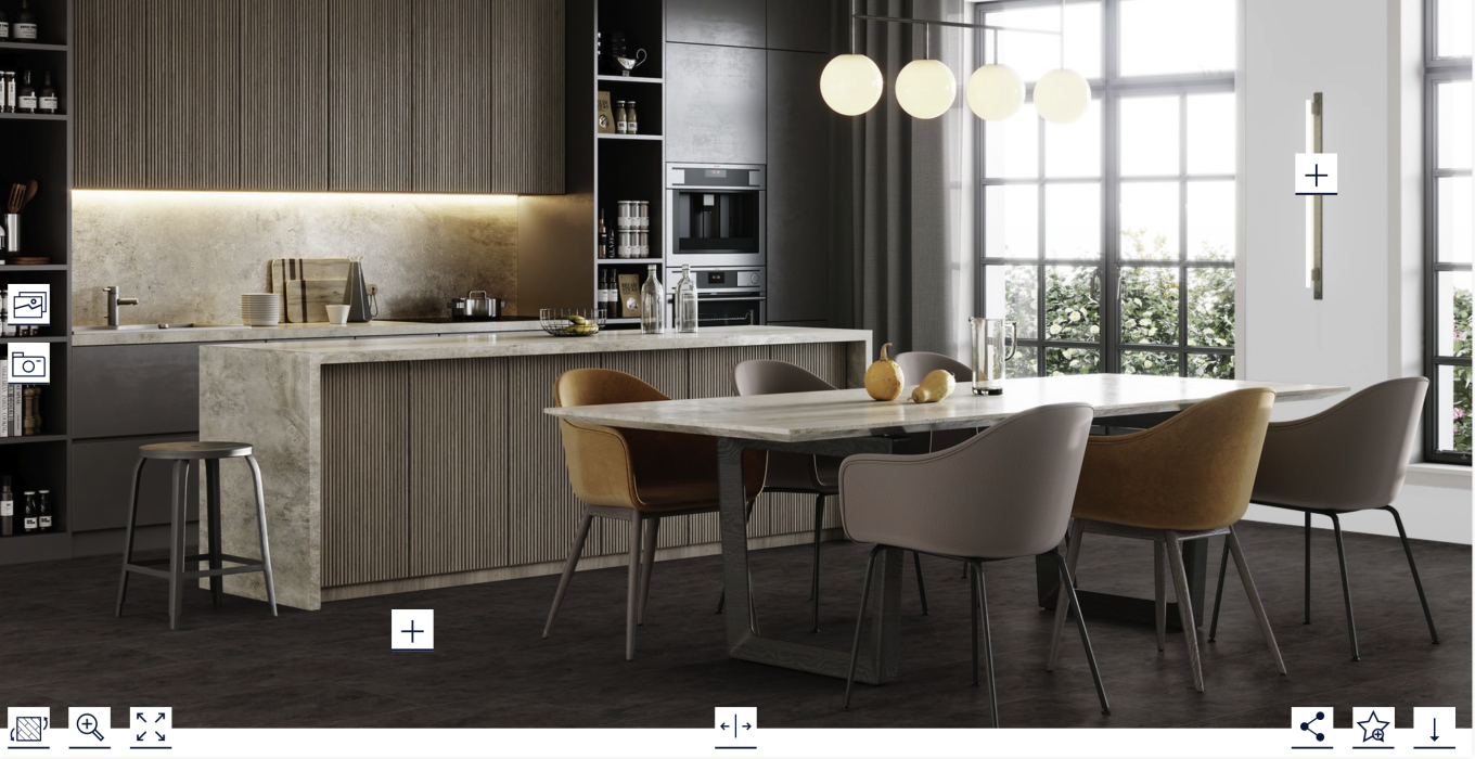Gerflor Raumplaner Fullscreen mit Icons Gerflor Raumplaner Fullscreen mit Icons