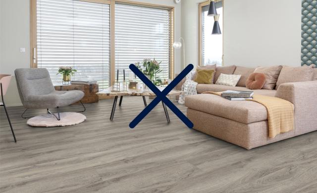 Gerflor Tipps und Tricks - Verlegerichtung Falsch