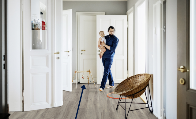 Gerflor Tipps und Tricks - Verlegerichtung Flur