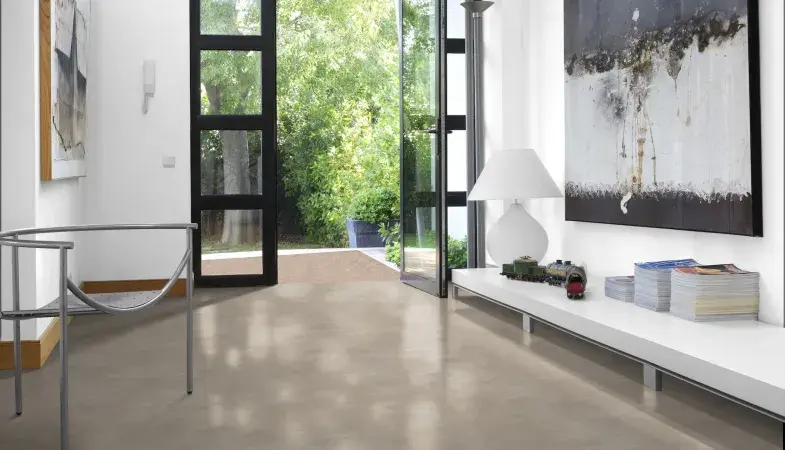 Gerflor Dekor Harlem Beige - Flur Eingangsbereich Großes Kunstwerk