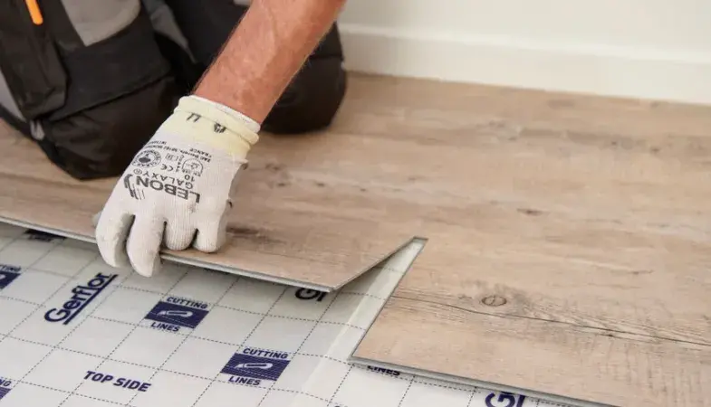 Gerflor Tipps und Tricks - Unterlage für Vinylboden